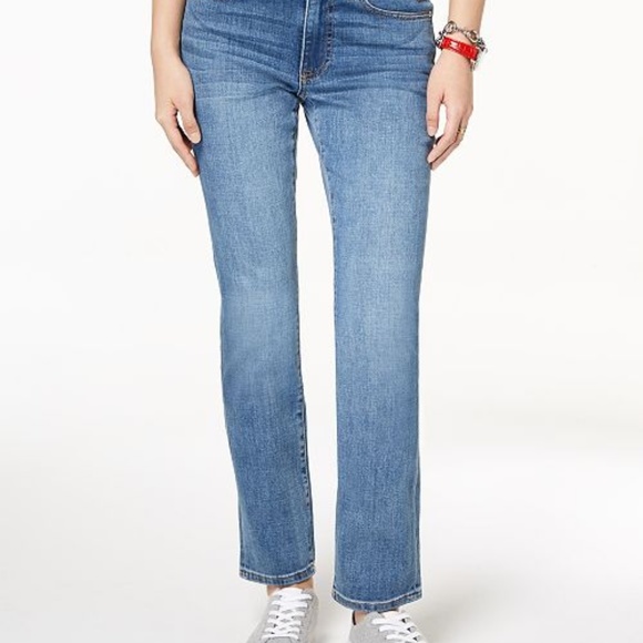 Tommy Hilfiger Denim - Tommy Hilfiger Straight-Leg Jeans Size 12